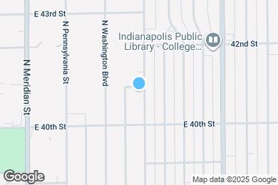 Map image of the property - 4058 Central Ave