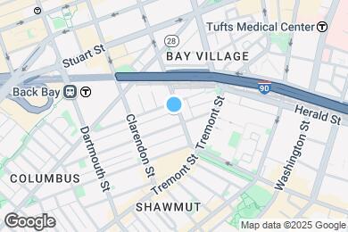 Map image of the property - 58 Berkeley St