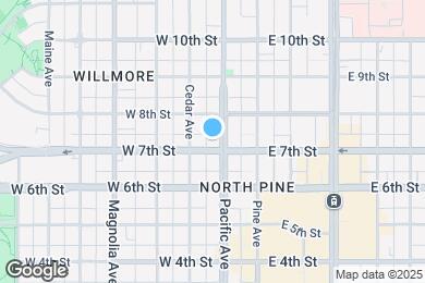 Map image of the property - 215 W. 7th