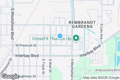 Map image of the property - 6807 S Cortez Ave