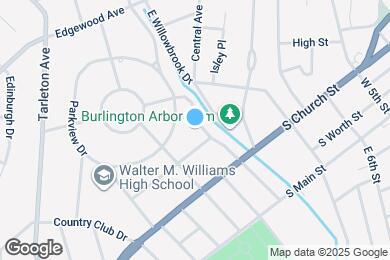 Map image of the property - 410 W Willowbrook Dr