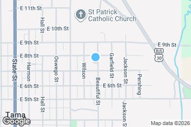 Map image of the property - 705 Beautiful St