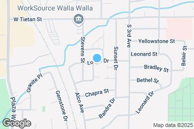 Map image of the property - 1901 S Bernard St