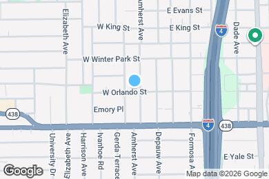 Map image of the property - 109 W Orlando St