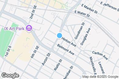 Map image of the property - 700 Hinton Ave