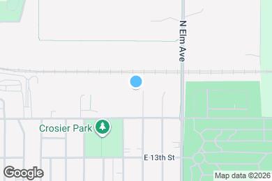 Map image of the property - 1501 N Cedar Ave