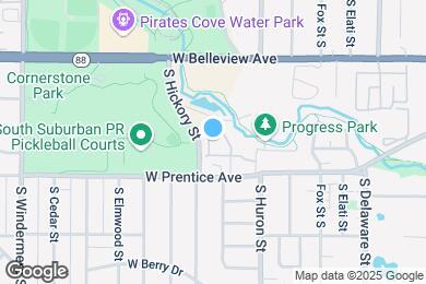 Map image of the property - 5250 S Huron Way