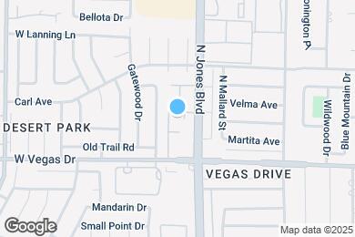 Map image of the property - Vintage Desert Rose Senior Apartments | Af...