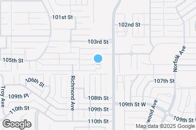 Map image of the property - 10507 Quinton Ave