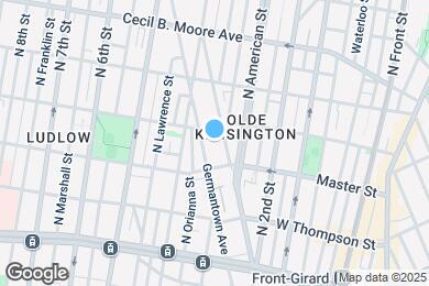 Map image of the property - 1427 Germantown Ave