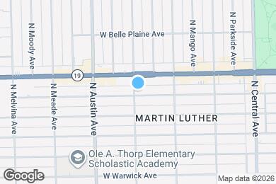 Map image of the property - 5858 W Dakin St