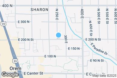 Map image of the property - 263 E 200 N