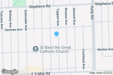 Map image of the property - 23303 Teppert Ave