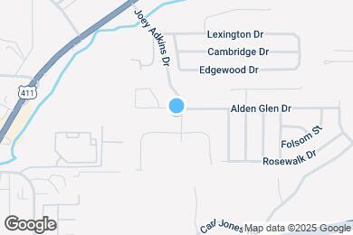 Map image of the property - 2534 Joey Adkins Dr