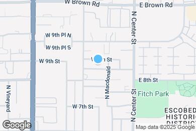 Map image of the property - 120 W 8th Pl