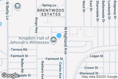 Map image of the property - 1475 Sandy Ln