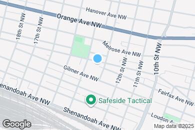 Map image of the property - 1314 Moorman Ave NW