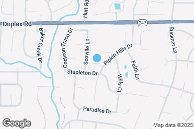 Map image of the property - 2908 Checkers Ct