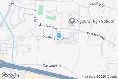 Map image of the property - 28652 Conejo View Dr