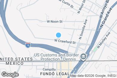 Map image of the property - 450 W Crawford St