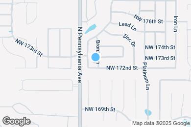Map image of the property - 17305 Bronze Ln