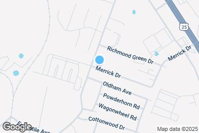 Map image of the property - 1009 Merrick Dr