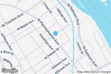 Map image of the property - 348 N Pennsylvania Ave