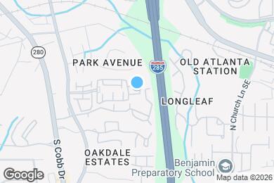 Map image of the property - 2565 Speer Ct SE