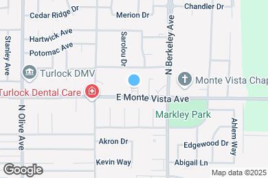 Map image of the property - 1403 E Monte Vista Ave