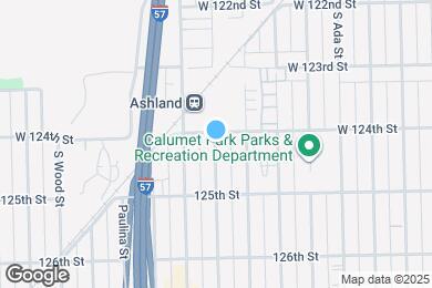 Map image of the property - 12327 S Justine St