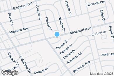 Map image of the property - 1822 Missouri Ave