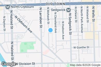 Map image of the property - 1367 N Mohawk St