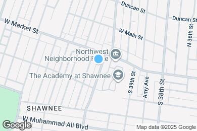 Map image of the property - 218 S 41st St