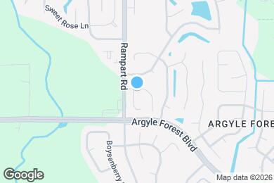 Map image of the property - 7270 Argyle Corners Dr