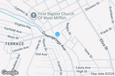 Map image of the property - 3805 Greensprings Ave