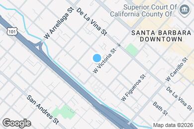 Map image of the property - 316 W Victoria St