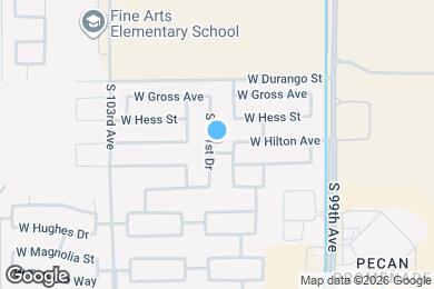 Map image of the property - 2215 S 101st Dr