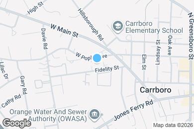 Map image of the property - 109 W Poplar Ave