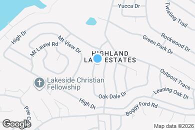 Map image of the property - 21208 Oak Dale Dr