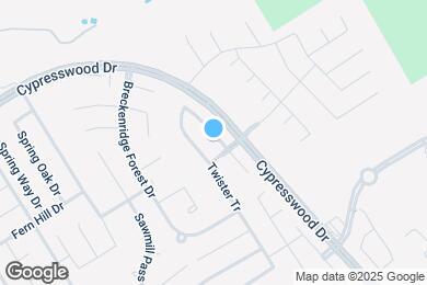 Map image of the property - 3318 Falcon Trail Dr