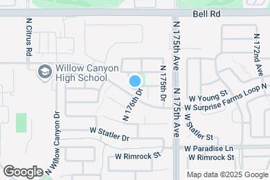 Map image of the property - 17641 W Young St