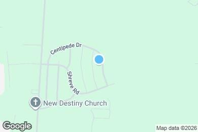 Map image of the property - 1441 Centipede Dr