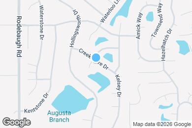 Map image of the property - 3247 Creekshore Dr