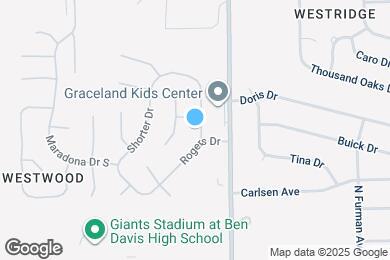 Map image of the property - 1750 Catalano Dr