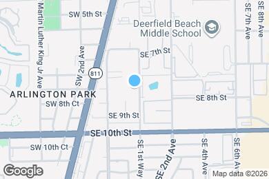 Map image of the property - 747 SE 1st Way