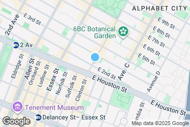 Map image of the property - 23 Avenue B