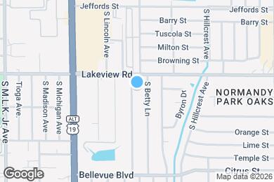 Map image of the property - 1319 Boylan Ave