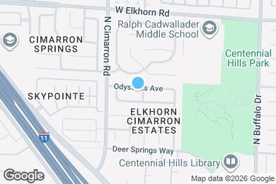 Map image of the property - 7905 Odysseus Ave