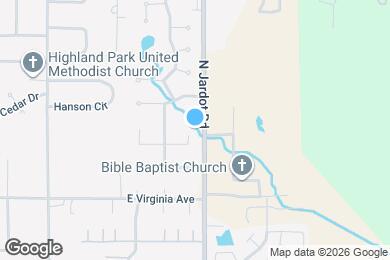 Map image of the property - 313 Kody Ct
