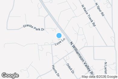 Map image of the property - 2550 Love Ln